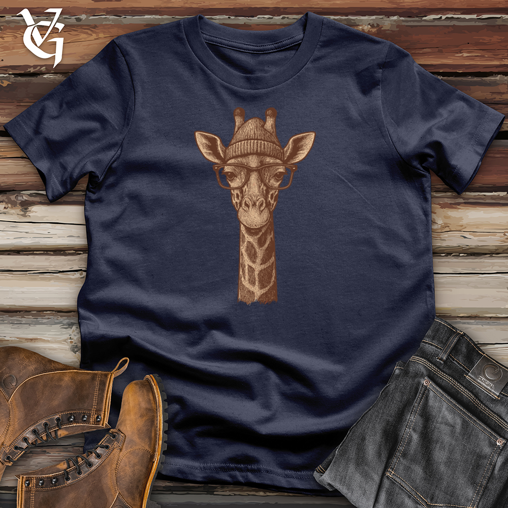Giraffe Glasses Softstyle Tee