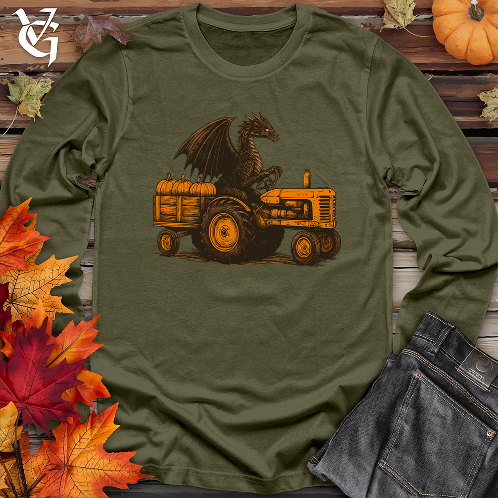 Dragon Pumpkin Delivery Long Sleeve Tee