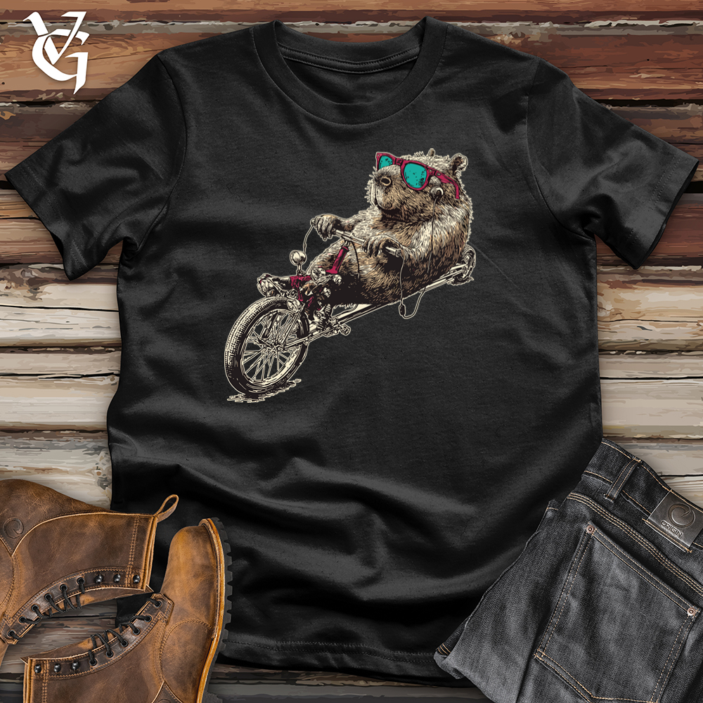 Capybara Racer Softstyle Tee