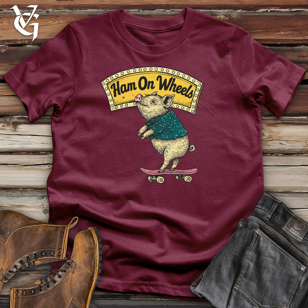 Ham On Wheels Pig Softstyle Tee