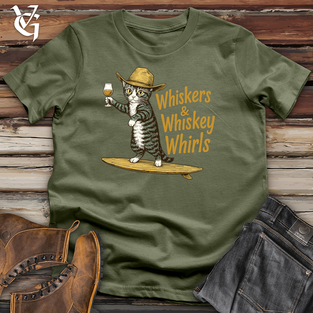Whiskers & Whiskey Whirls Softstyle Tee