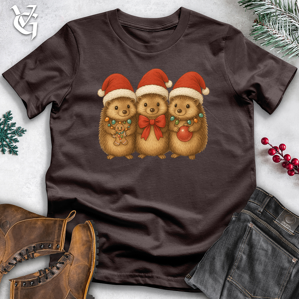 Holly Jolly Hedgehogs Tee