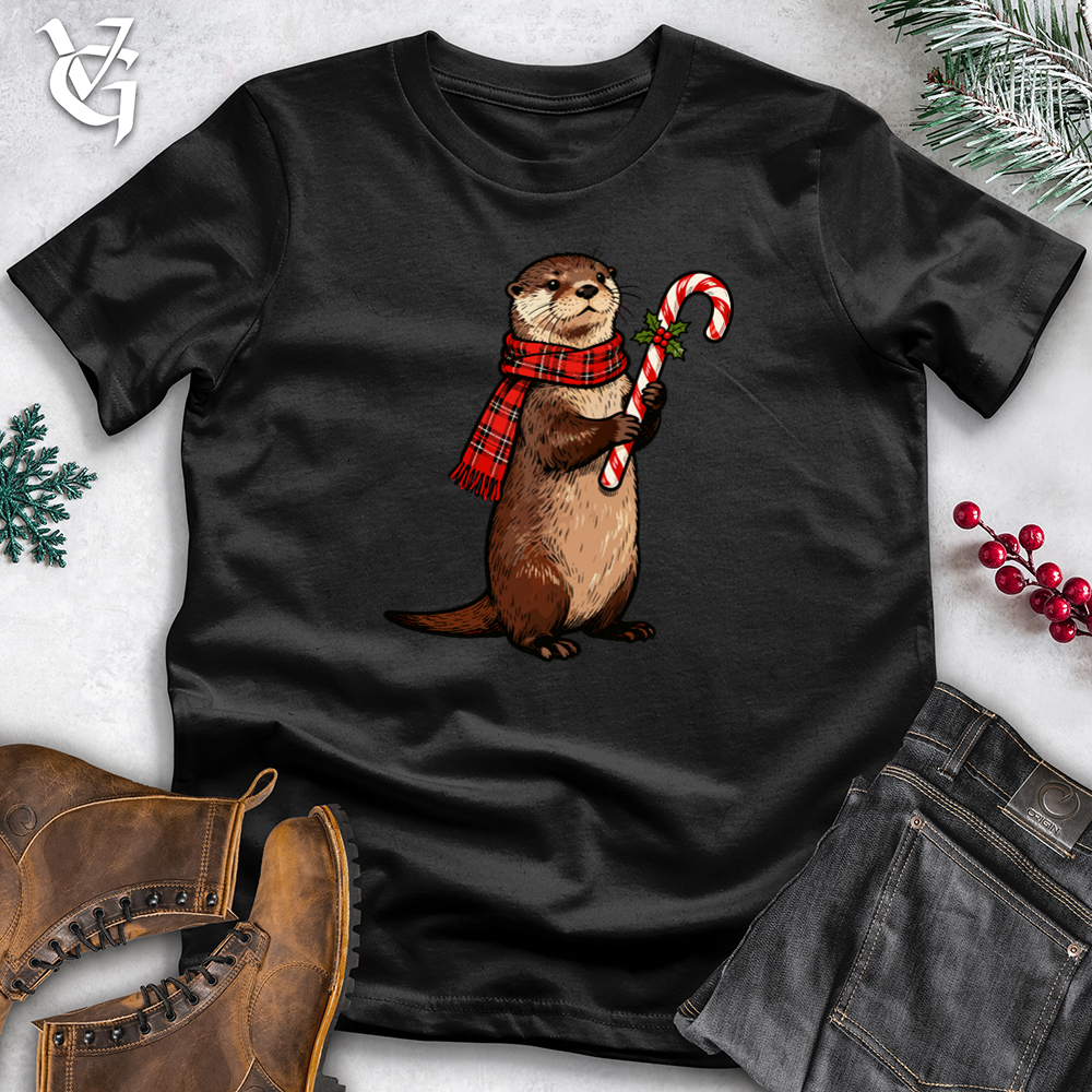 Holiday Otter Cheer Softstyle Tee