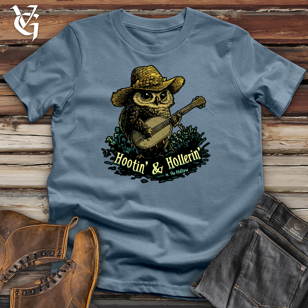 Hootin' And Hollerin' Owl Softstyle Tee