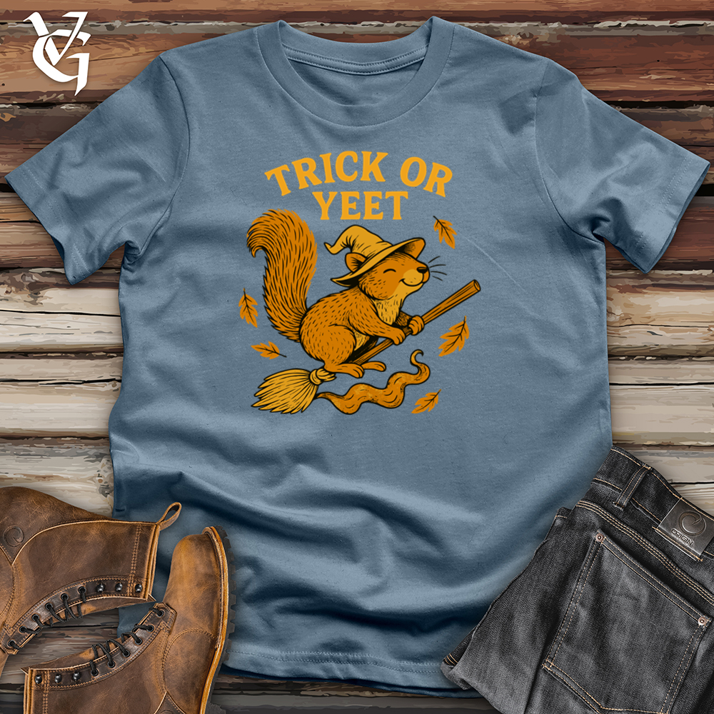 Trick Or Yeet Squirrel Softstyle Tee