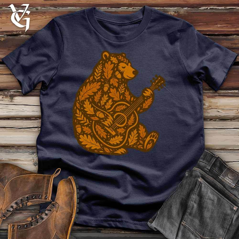 Autumn Bear Guitarist Softstyle Tee
