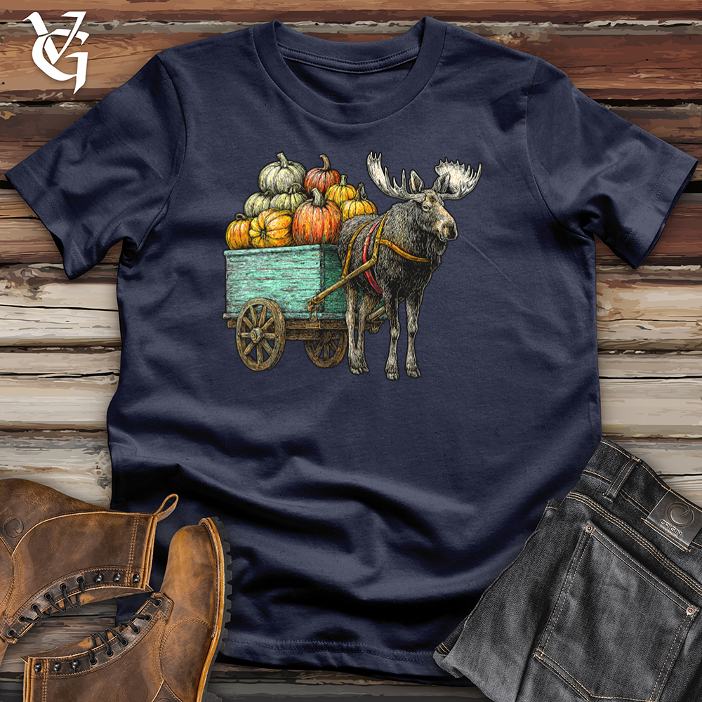 Moose Pumpkin Delivery Softstyle Tee