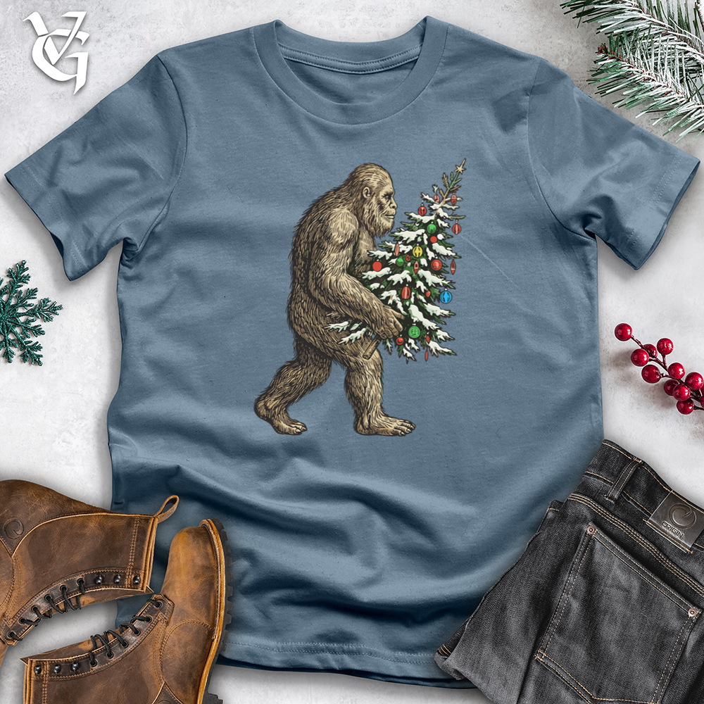 Christmas Bigfoot Softstyle Tee