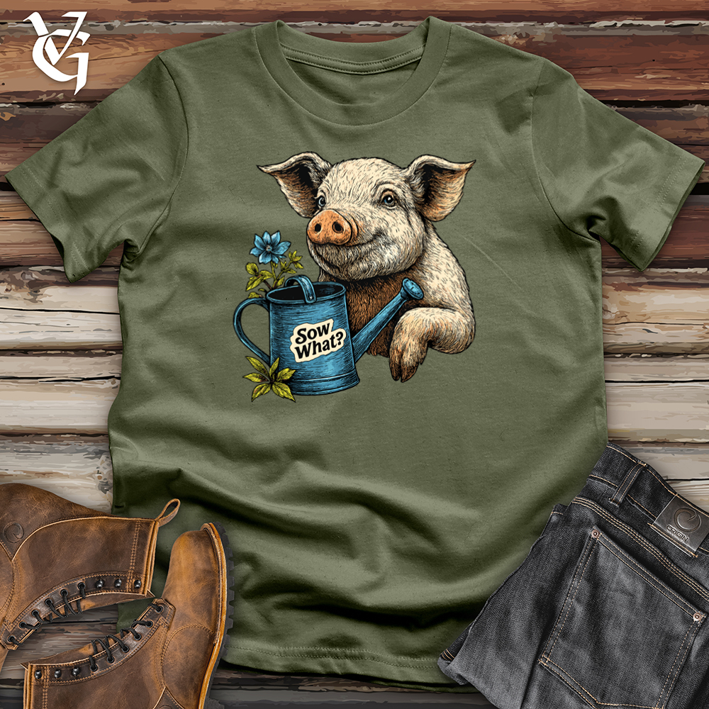 Sow What Pig Softstyle Tee