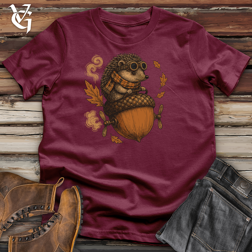 Hedgehog Acorn Helicopter Tee