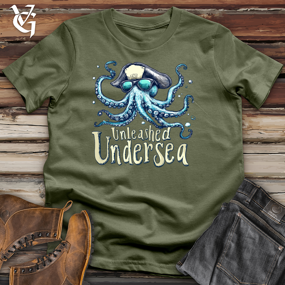 Octopus Unleashed Undersea Softstyle Tee
