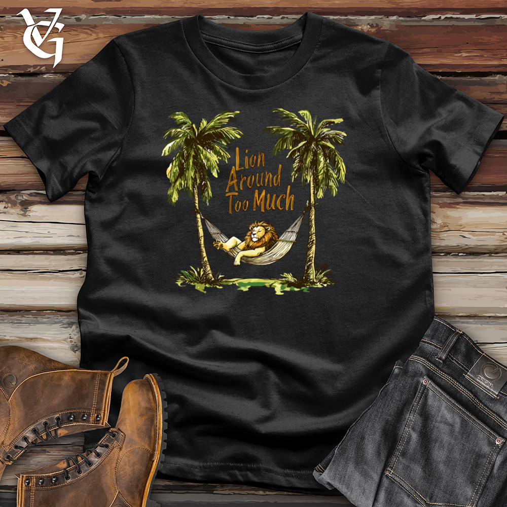 Lion Around Too Much Softstyle Tee