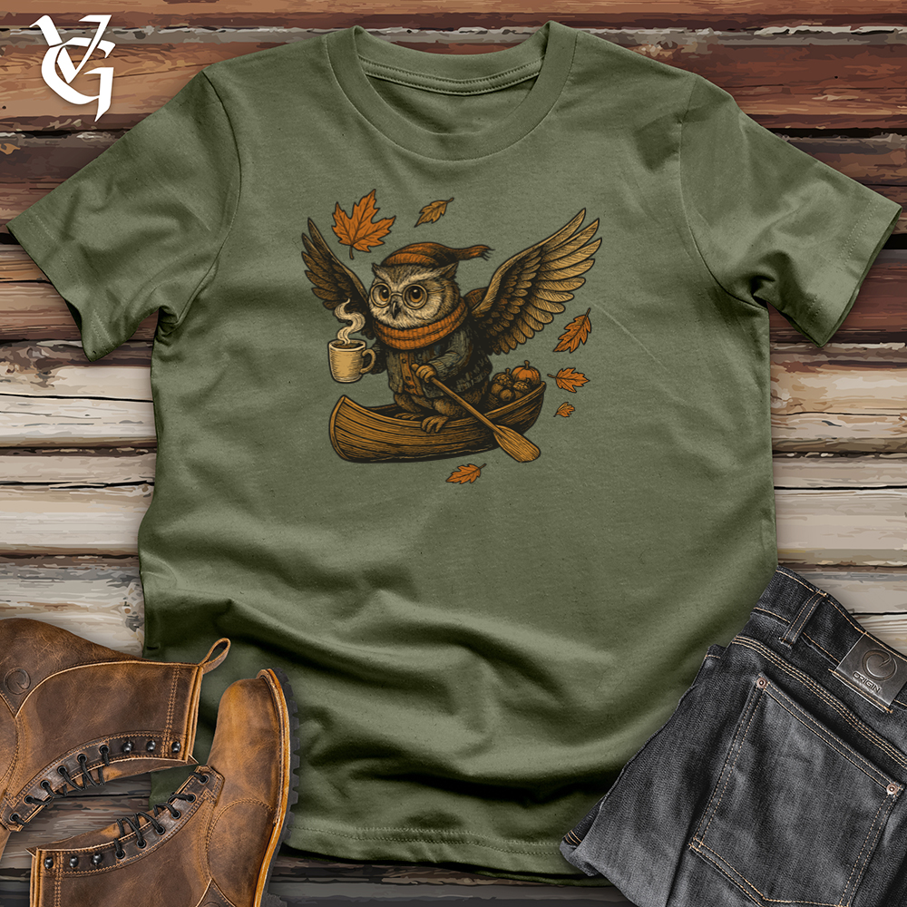 Autumn Owl Canoe Tee