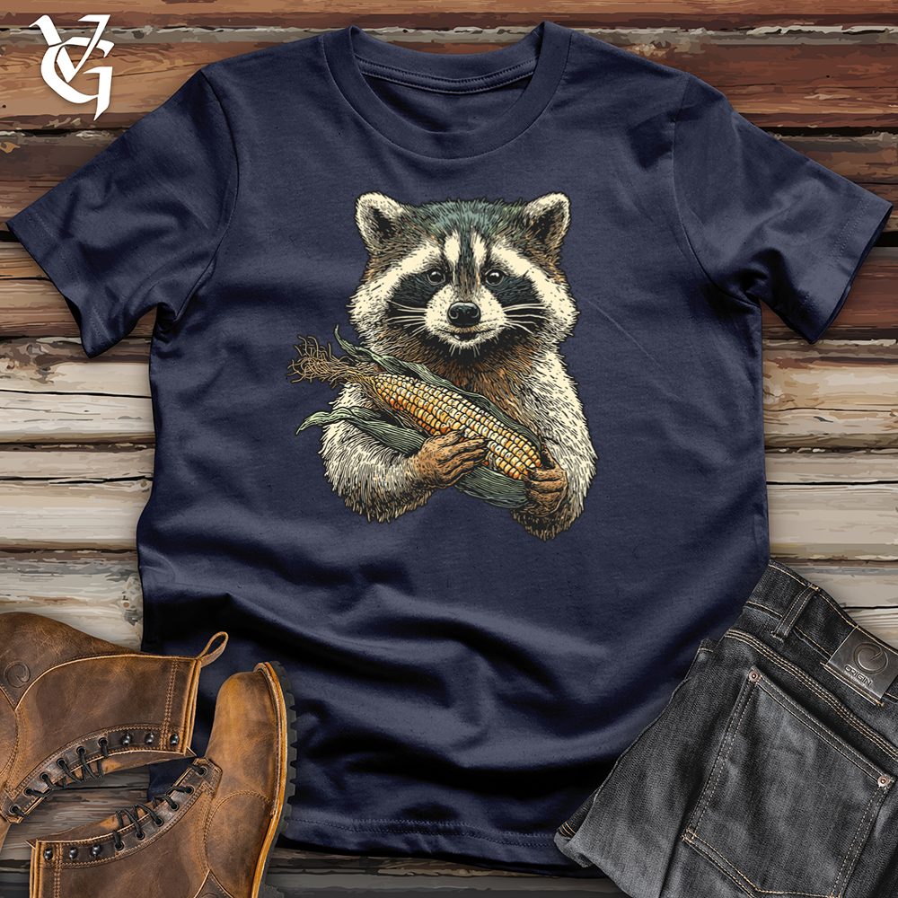 Raccoon On The Cob Softstyle Tee