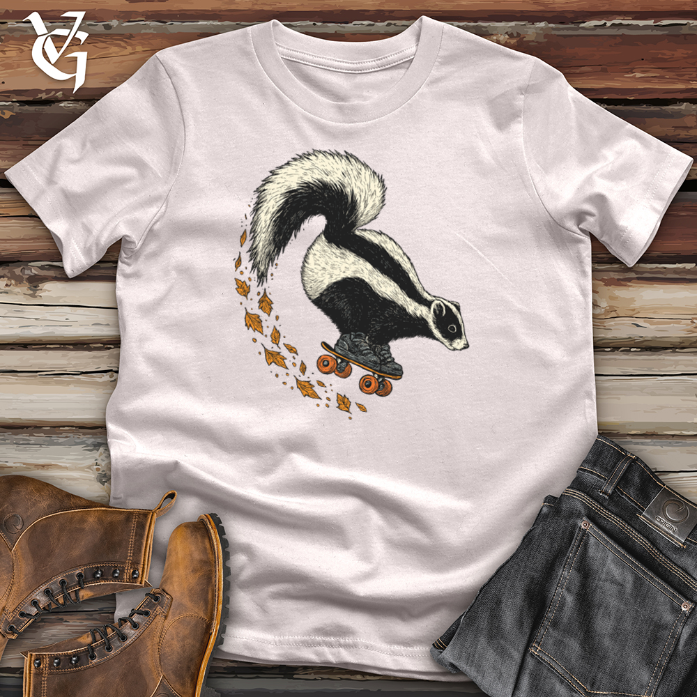 Autumn Skunk Skates Softstyle Tee