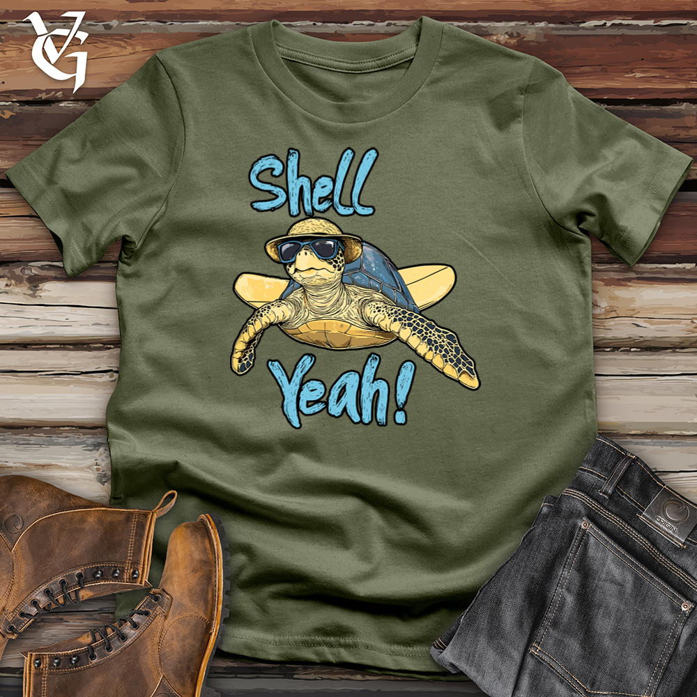 Shell Yeah Turtle Softstyle Tee