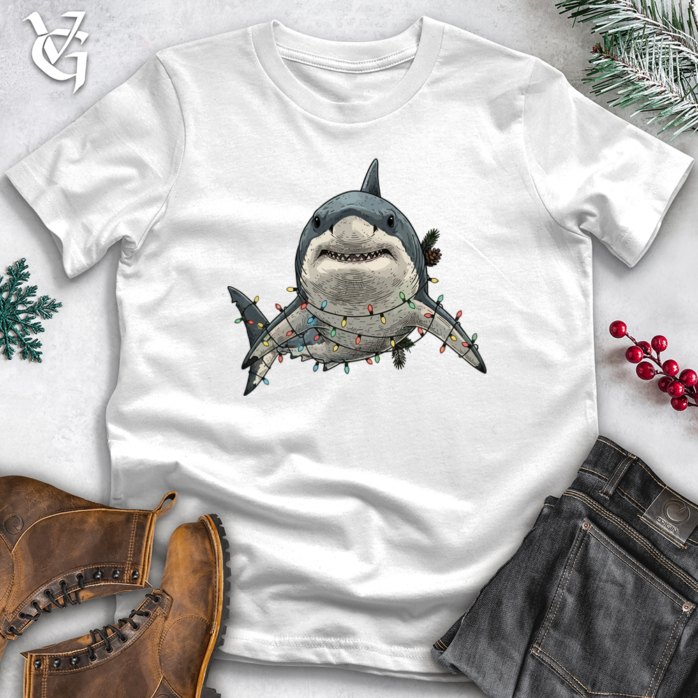 Shark Adorned With Lights Softstyle Tee