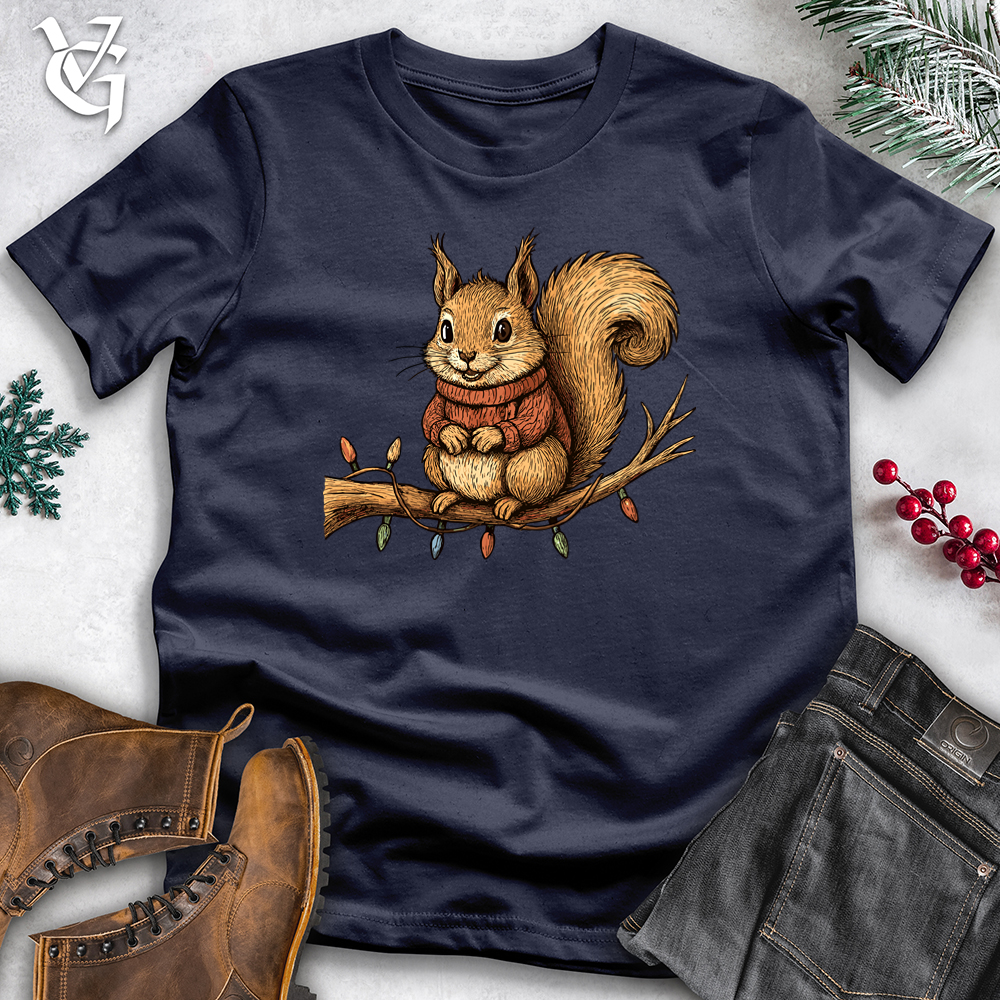 Christmas Squirrel Softstyle Tee