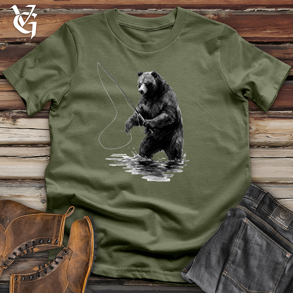 Bear Fishing Softstyle Tee