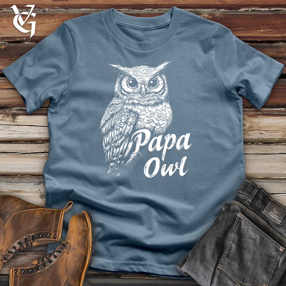 Papa Owl Softstyle Tee