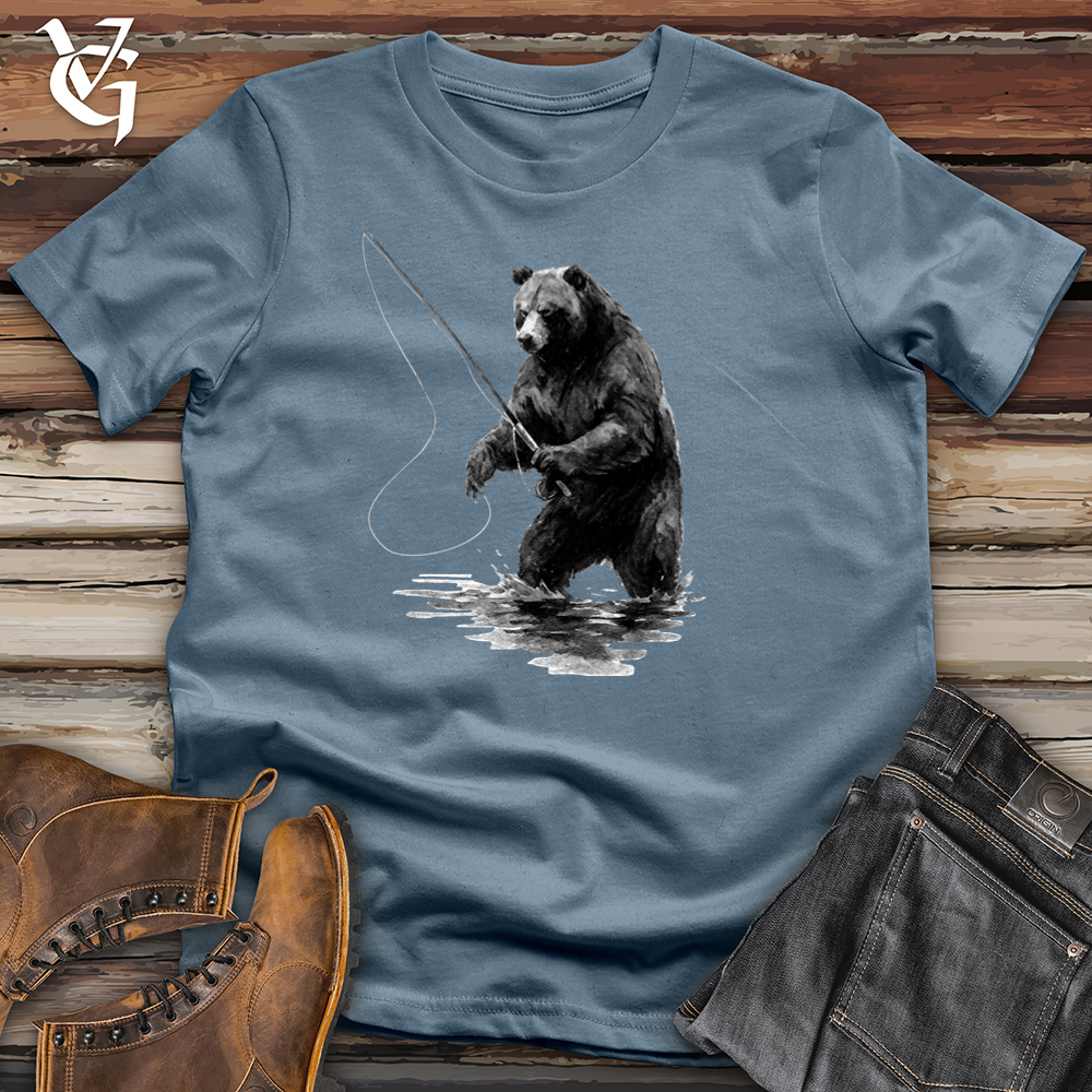 Bear Fishing Softstyle Tee