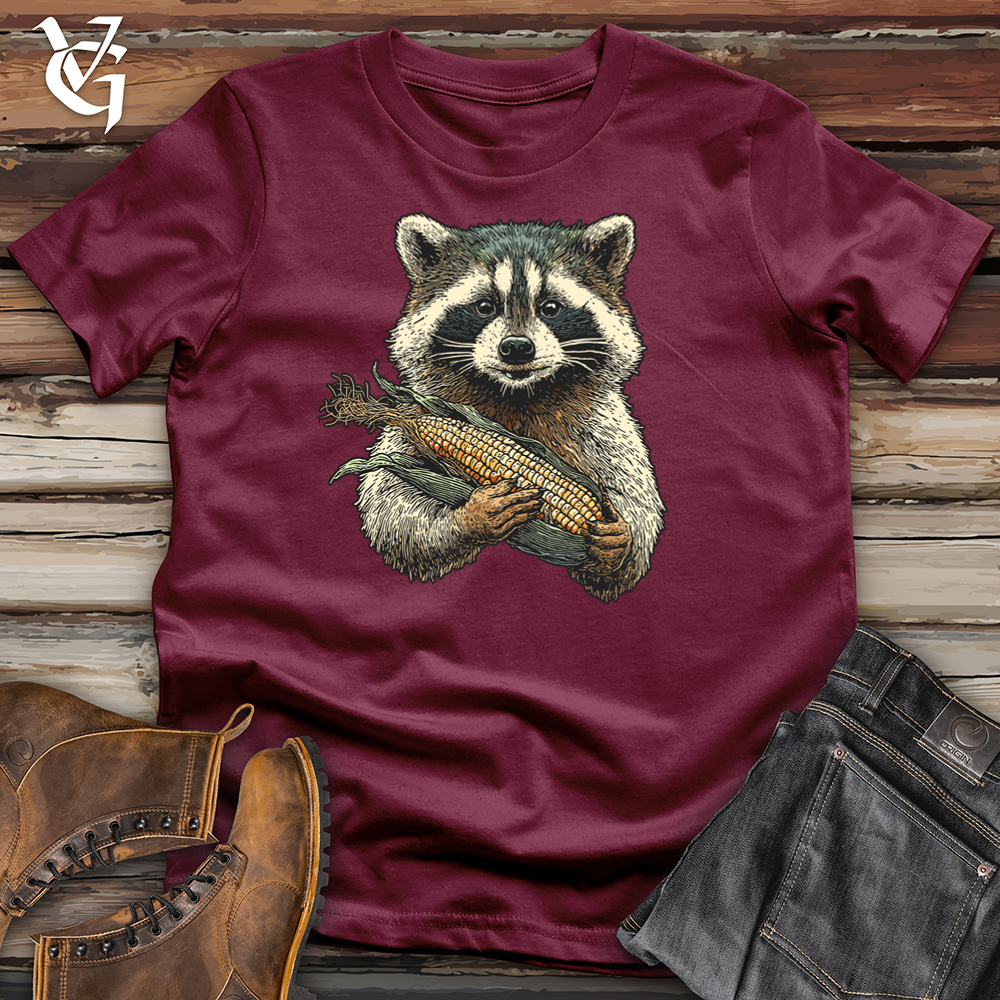 Raccoon On The Cob Softstyle Tee