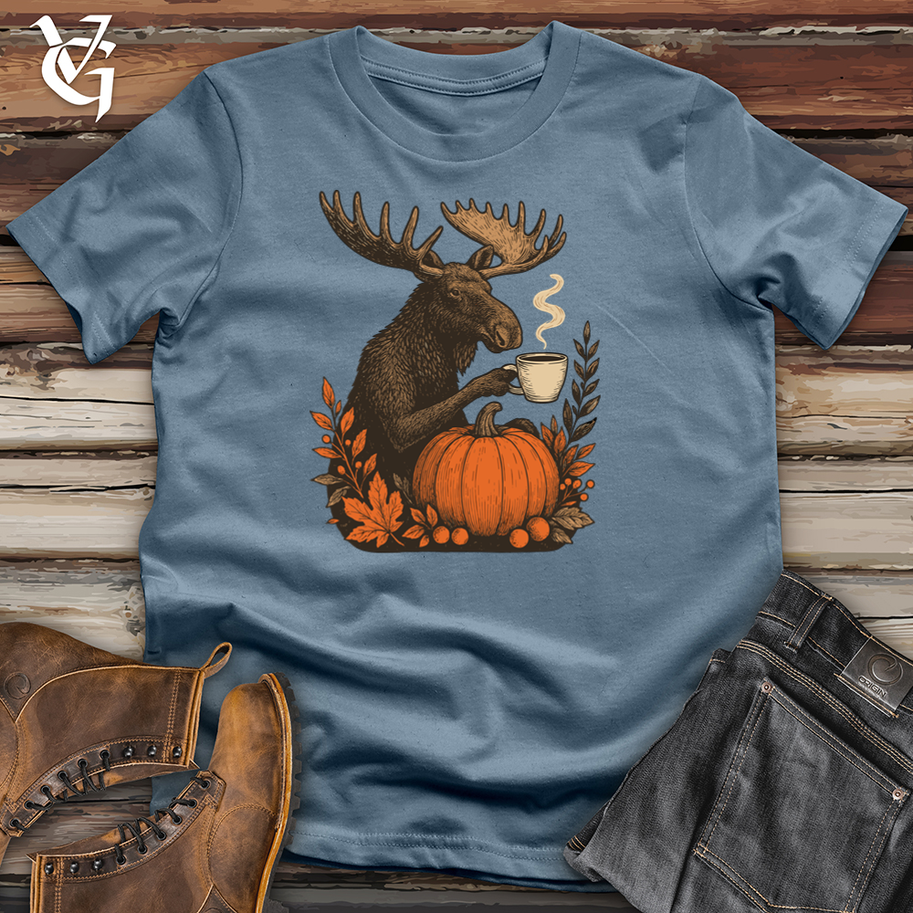 Pumpkin Harvest Moose Tee