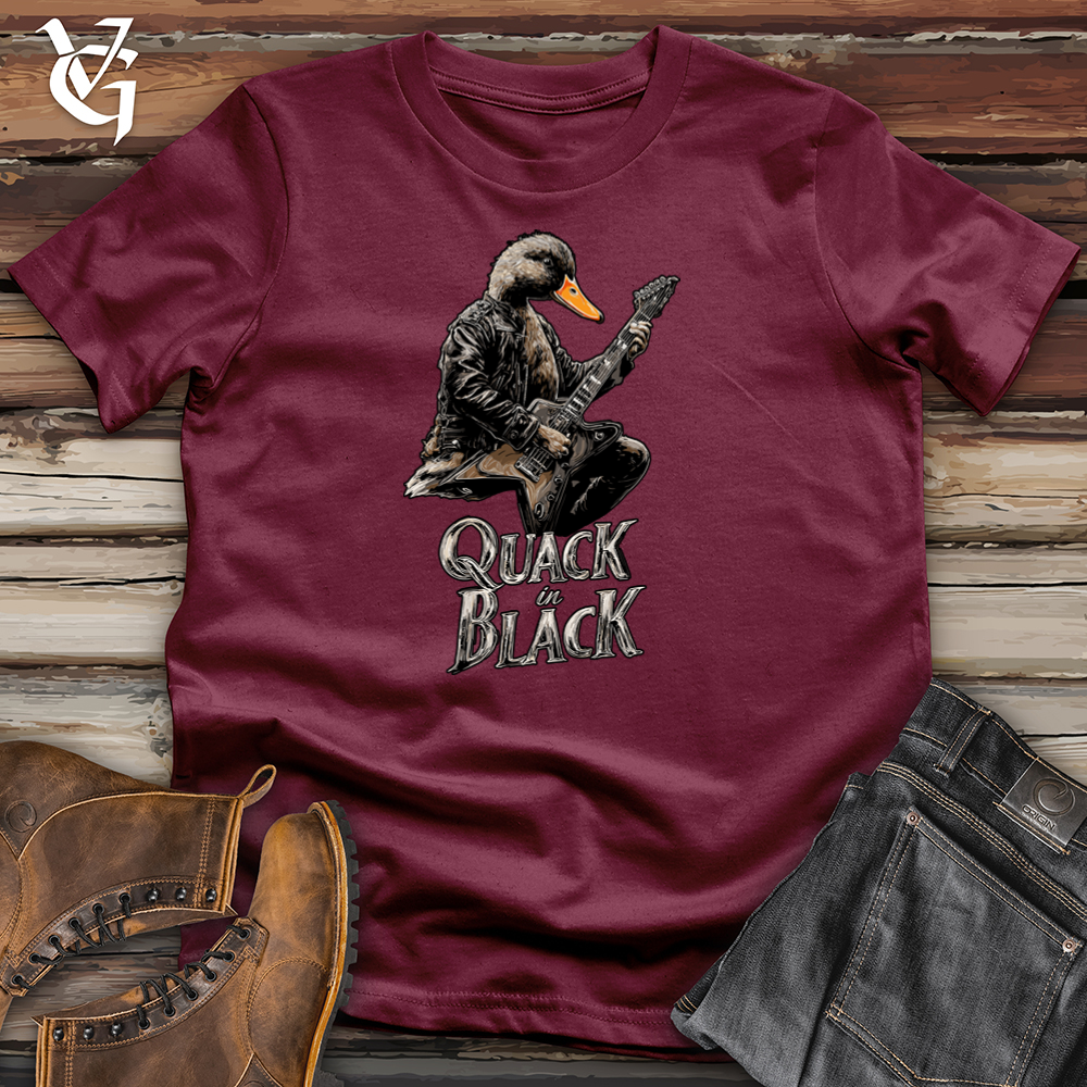 Quack In Black Duck Softstyle Tee