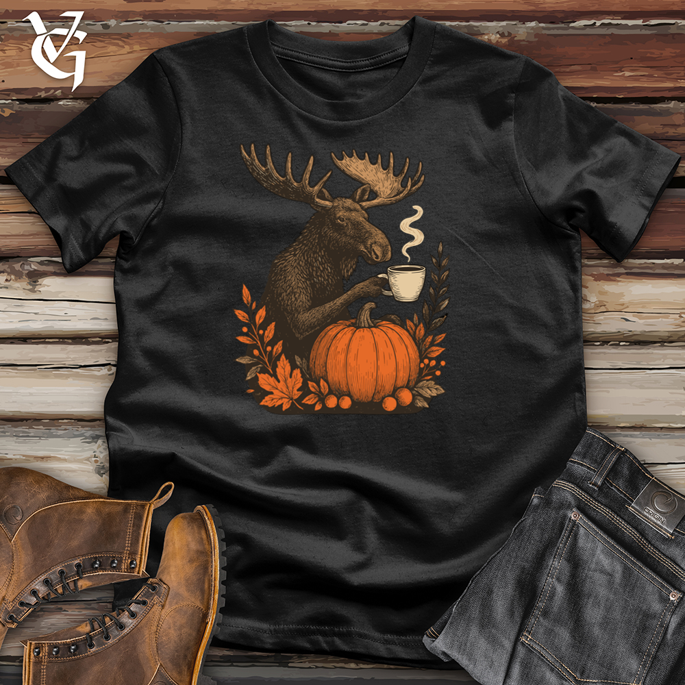 Pumpkin Harvest Moose Tee