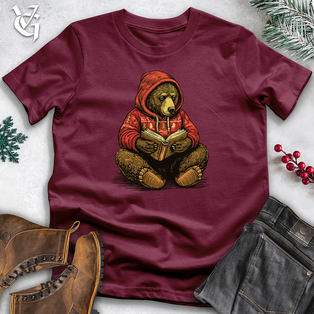 Christmas Studious Bear Softstyle Tee