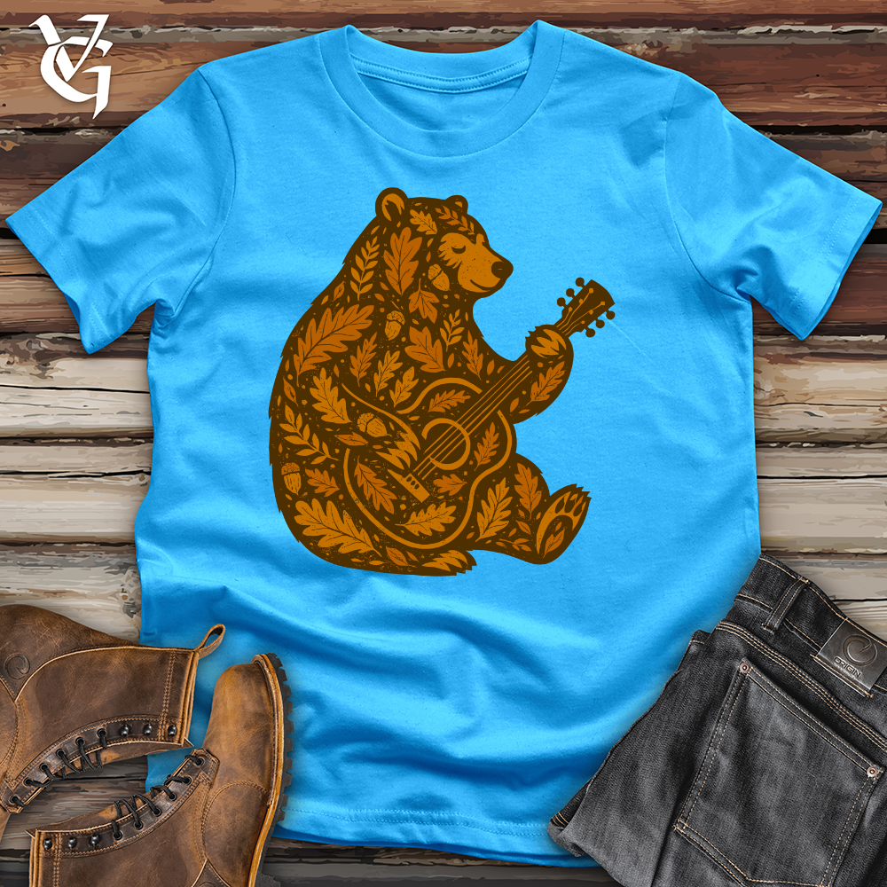 Autumn Bear Guitarist Softstyle Tee
