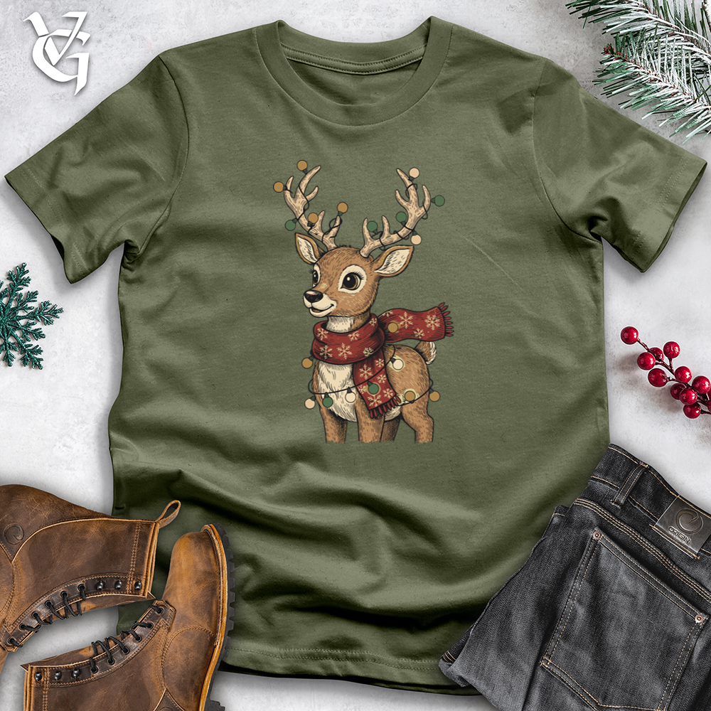 Christmas Light Deer Tee