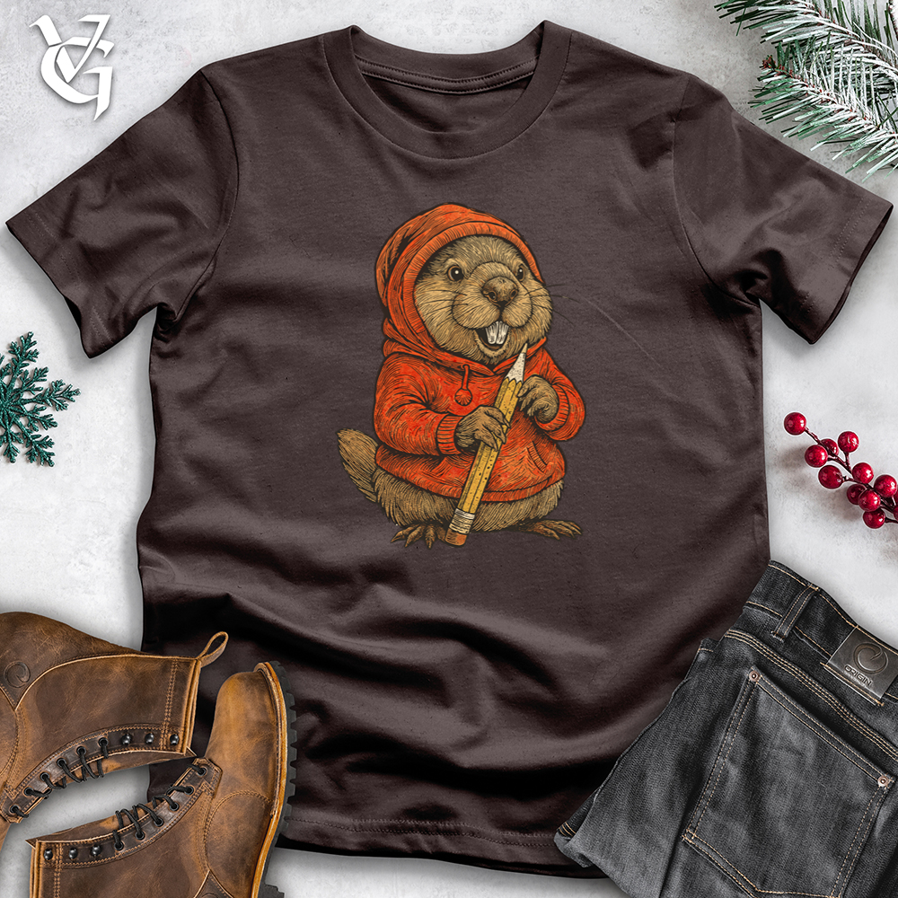 Christmas Beaver Pencil Sharpener Softstyle Tee
