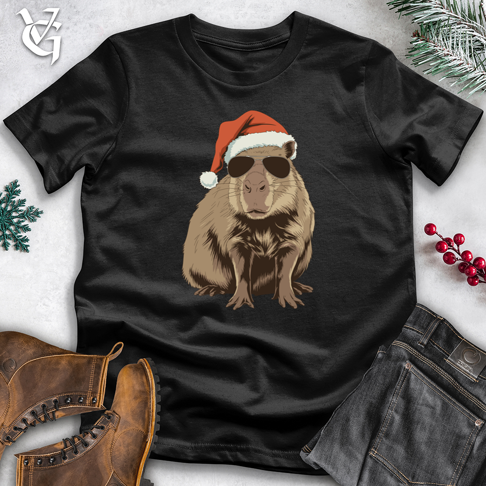 Capybara Claus Softstyle Tee
