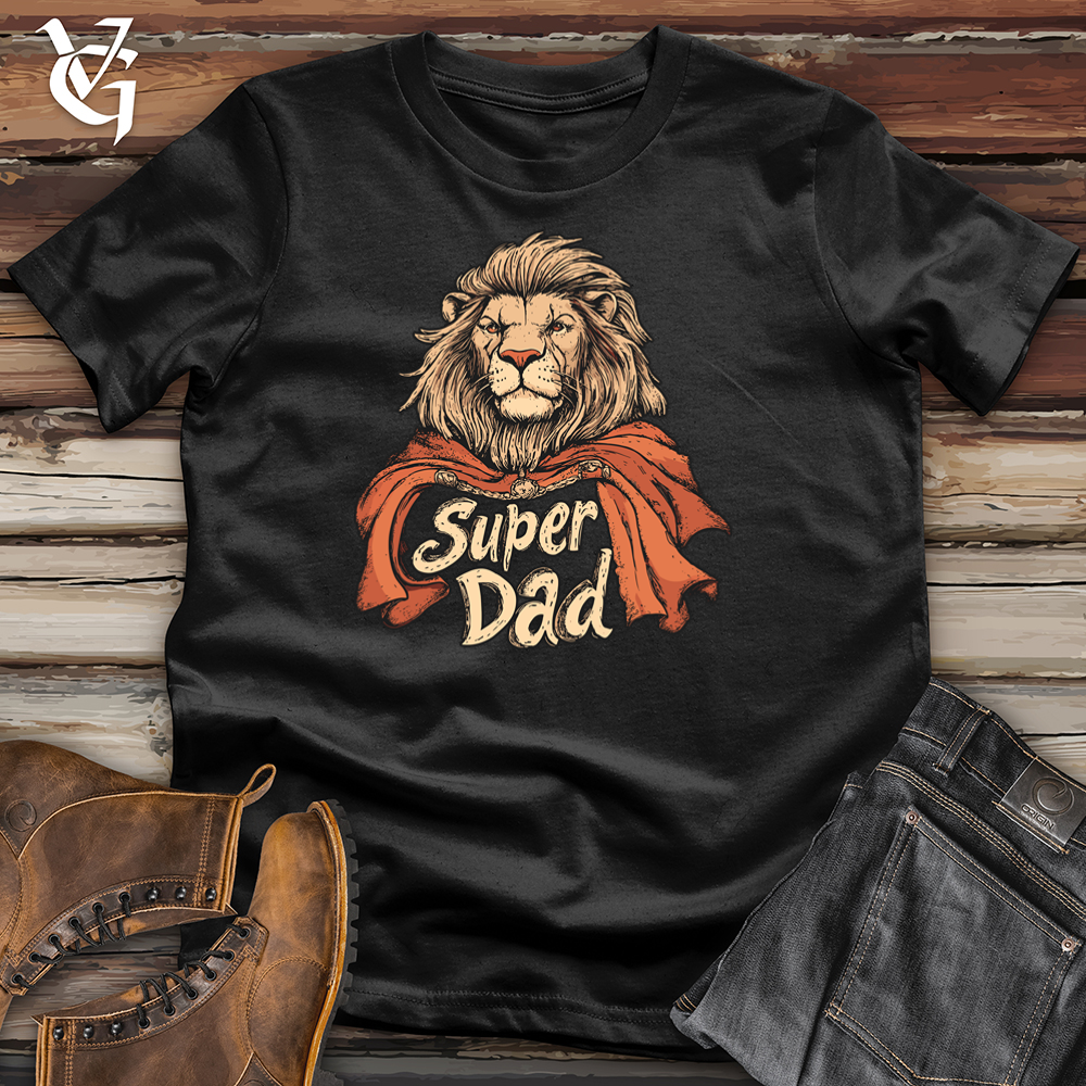 Super Dad Lion Softstyle Tee