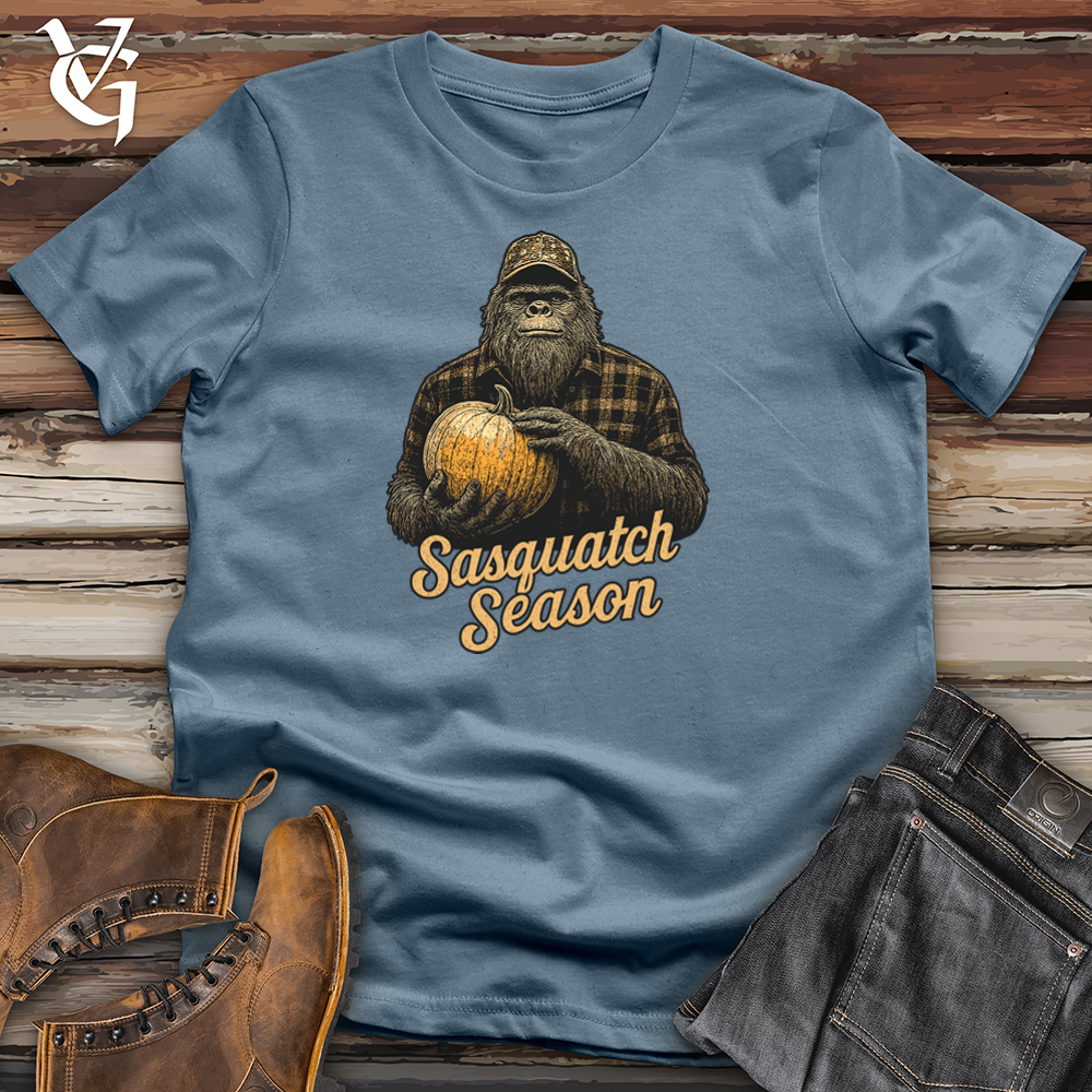 Sasquatch Pumpkin Season Softstyle Tee