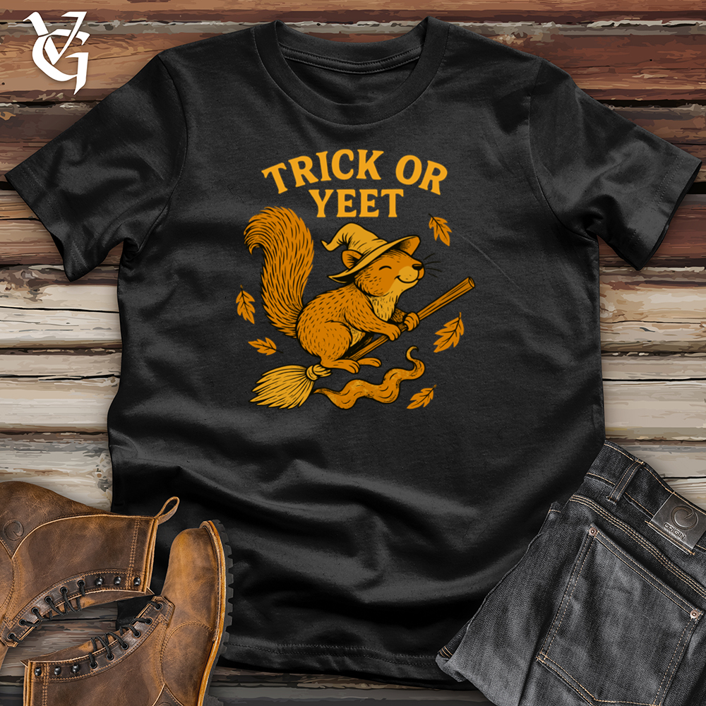 Trick Or Yeet Squirrel Softstyle Tee