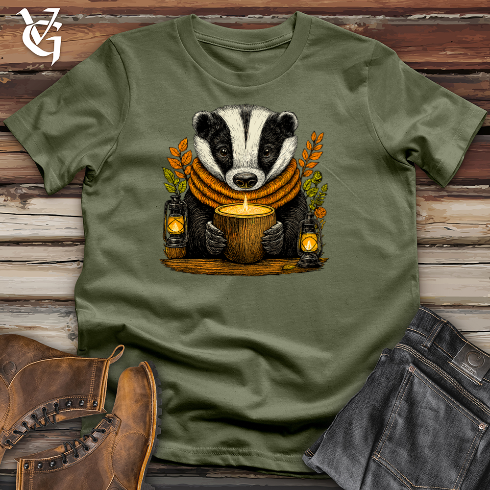Autumn Badger Softstyle Tee