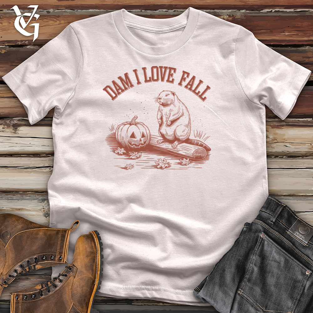 Dam I Love Fall Beaver Softstyle Tee