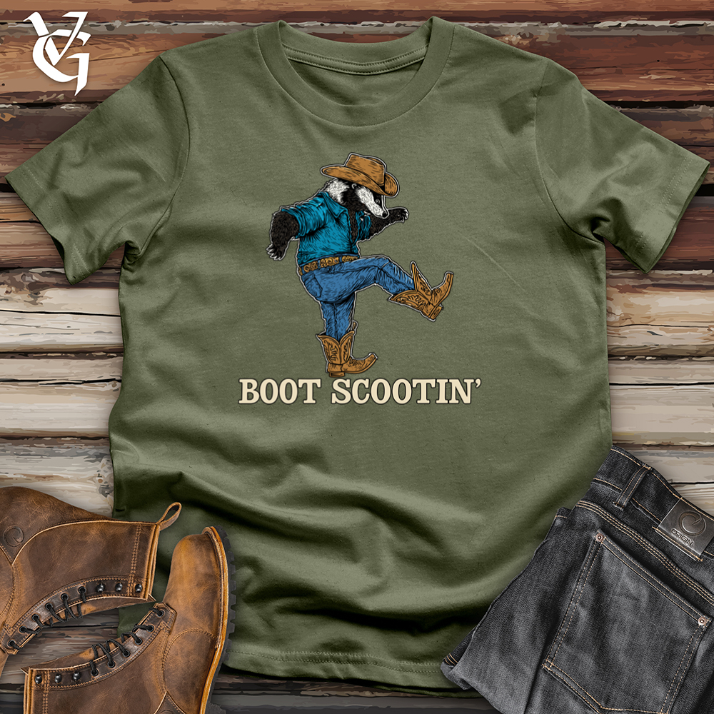 Boot Scootin Badger Softstyle Tee