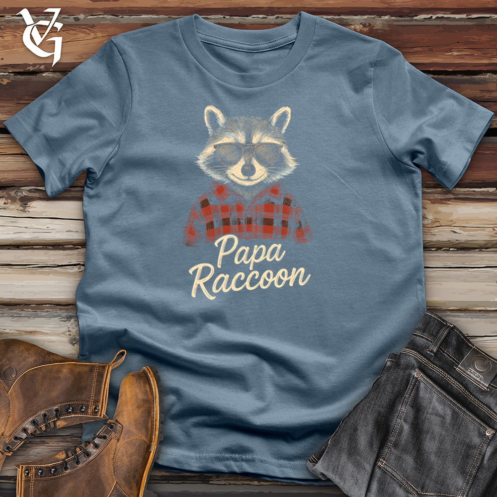 Papa Raccoon Softstyle Tee
