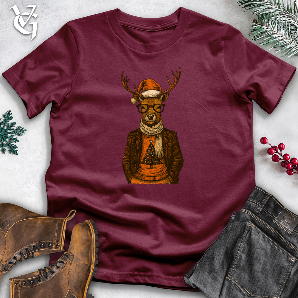 Christmas Dressed Up Deer Tee