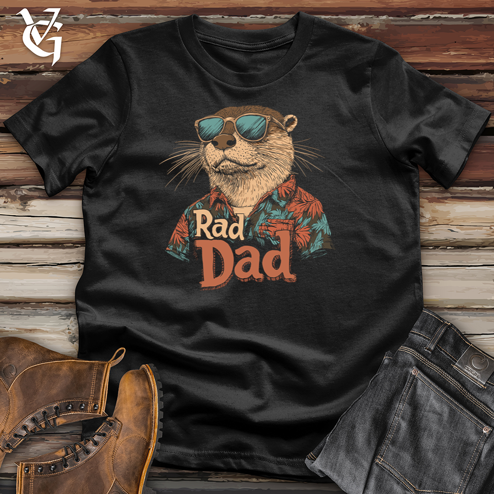 Rad Dad Otter Softstyle Tee