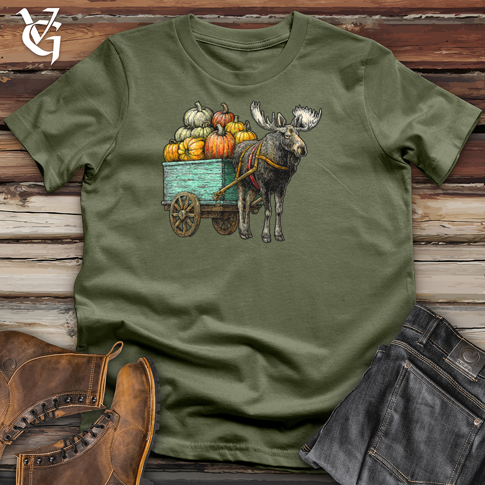 Moose Pumpkin Delivery Tee