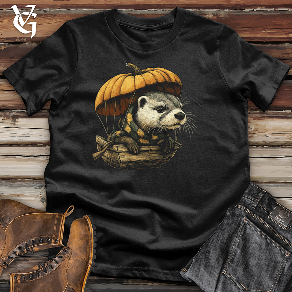 Otter Pumpkin Parachute Softstyle Tee