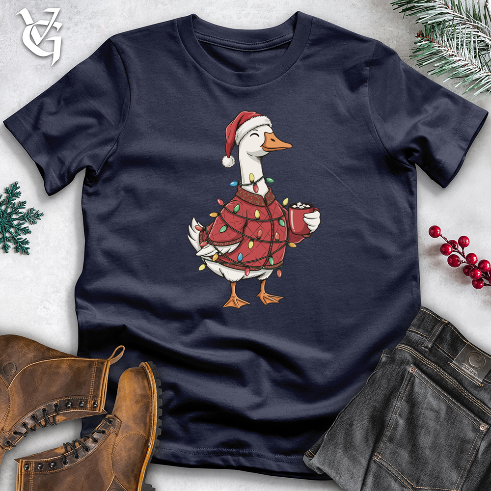 Goose With Hot Cocoa Softstyle Tee