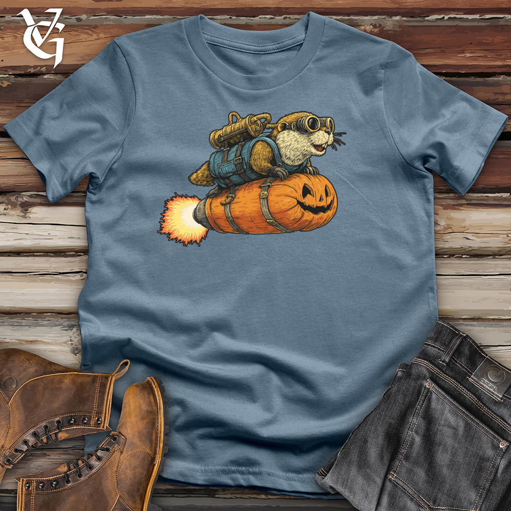 Otter Pumpkin Rocket Softstyle Tee