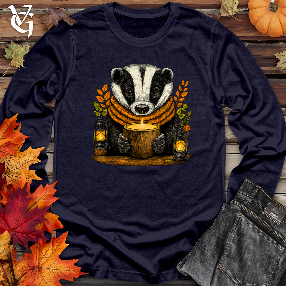 Autumn Badger Long Sleeve