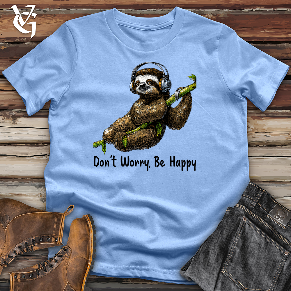 Don't Worry Be Happy Sloth Softstyle Tee
