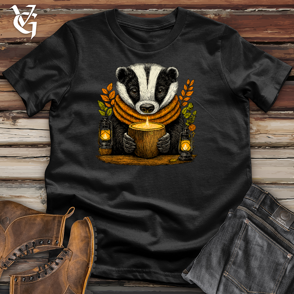 Autumn Badger Softstyle Tee